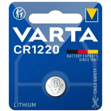 Baterija CR1220 VARTA lithium signaliz. pultīm VAR