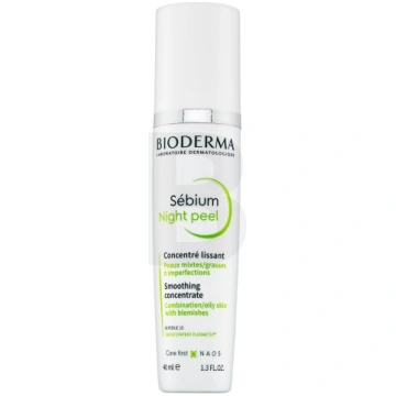 Izlīdzinošs serums Bioderma Sebium Night Peel 40 m