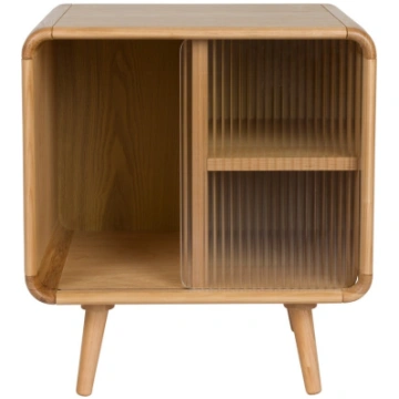 Masīvkoka sānu galdiņš 40x50 cm Rise – Zuiver