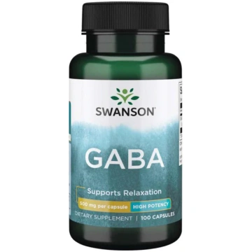 GABA 500mg (100 kapsulas) SWANSON