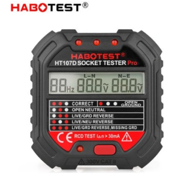 Habotest Socket tester with digital display Habote