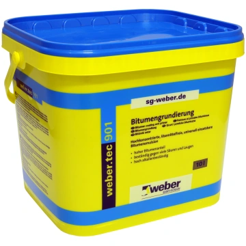 Grunts Saint-Gobain Weber TEC 901, 5 l, melna krās