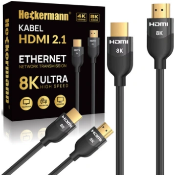 HDMI-HDMI kabelis Heckermann VH1124 2m