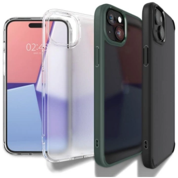 Spigen Ultra Hybrid Case for iPhone 15 Plus - Clea