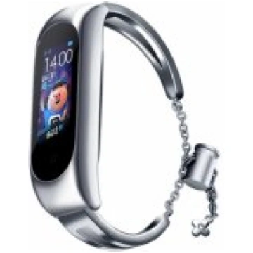 Fusion Accessories Xiaomi Mi Band 3/ 4/ 5/ 6 Silve