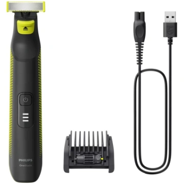 PHILIPS QP6506/15 OneBlade Pro skuveklis, melns | 