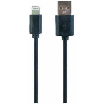 Gembird CC-USB2-AMLM-1M lightning cable Black