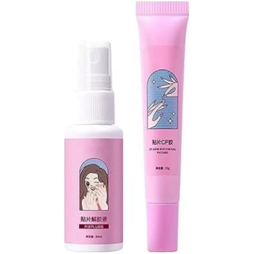 Nagelkleber für Press-Ons,Fingernagel-Haftgel Set 