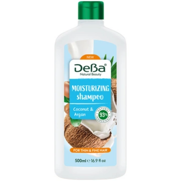 DeBa NATURAL BEAUTY Mitrinošs šampūns ar kokosriek