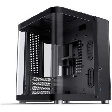 Jonsbo TK-1 2.0 Micro-ATX korpuss, rūdīts stikls -