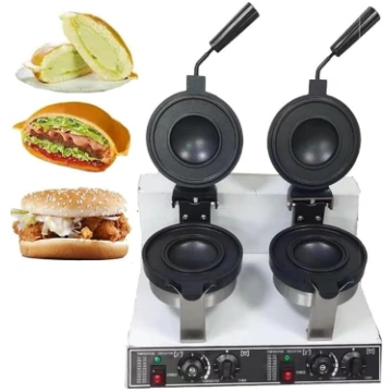 Elektriskā hamburgeru preses burgeru mašīna, komer