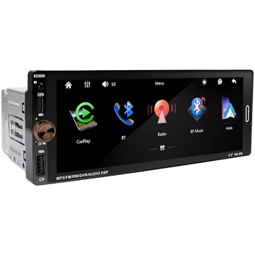 Ar bezvadu CarPlayy un Android Car (6,8 collas) sa