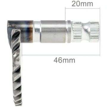 Kickstart vārpsta 46mm / 20mm GY6 50cc, 139QMB Mot