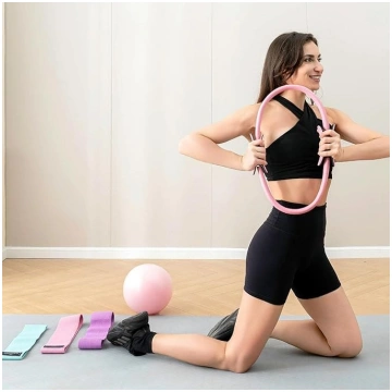Pilates gredzenu komplekts, 38,1 cm, Pilates gredz