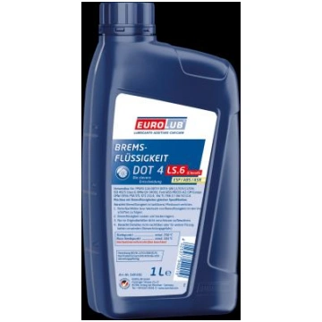 EUROLUB 549001 - BRAKE FLUID DOT4 LS.6 1L CLASS6 B