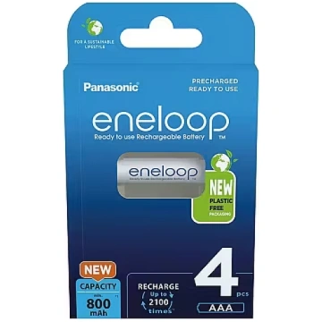 Panasonic eneloop rechargeable battery AAA 800 4BP