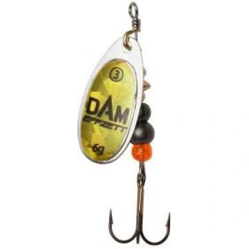 DAM Effzett Fluo Spinner 3g #1 Gold Prisma