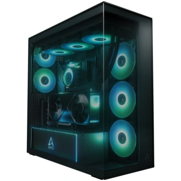 ARCTIC Xtender VG (Black) Premium E-ATX PC Case wi