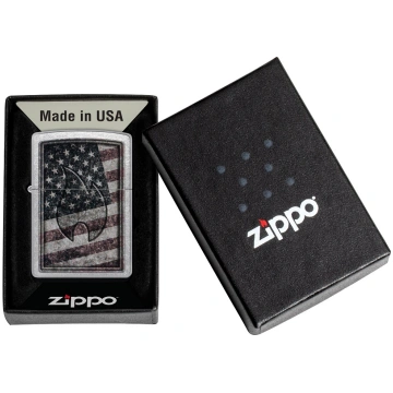 Zippo Lighter 48180 Americana Flame Design 48180