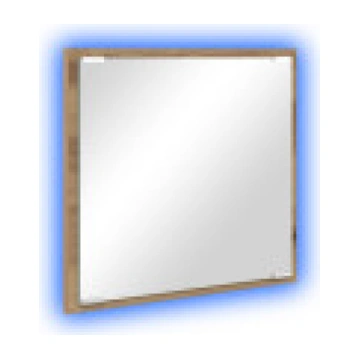 vidaXL spogulis LED vannas istabas Craft Wood 40x8