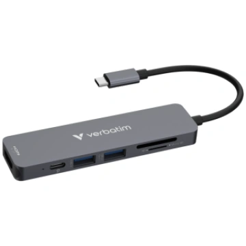 Dokstacija Verbatim USB-C Essentials Multiport Hub
