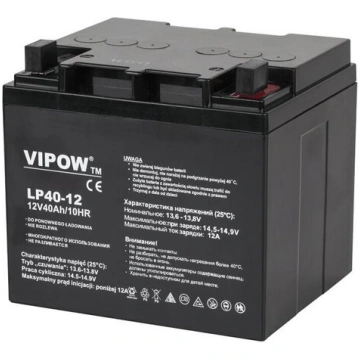 Svina akumulators Vipow 12V 40Ah