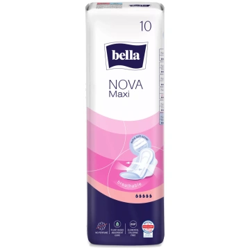 BELLA Nova Maxi Soft higiēniskās paketes, 10 gab