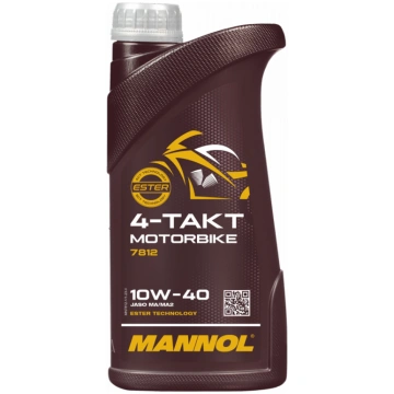Motoreļļa Mannol 7812 Motorbike 4-Takt 10W-40 1 lt