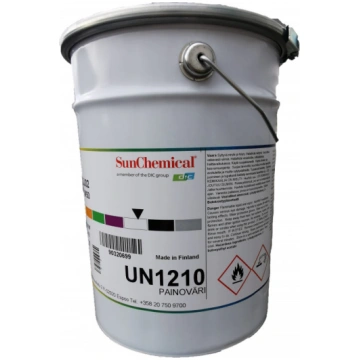 572 Series solvent inks. 00211 Base Sun Chemical
