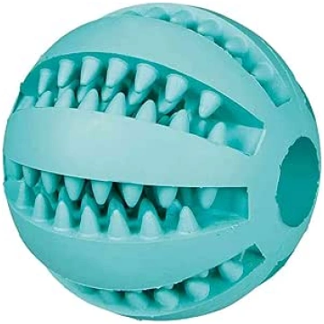 Trixie Denta Fun Natural Rubber Mint Flavour Baseb