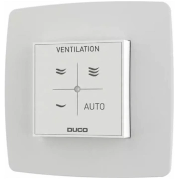 Duco CO2 Room sensor with command RF/Wired white 5