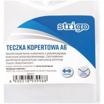 Strigo A6 vertikālā Pp aplokšņu mape Nav norādīts