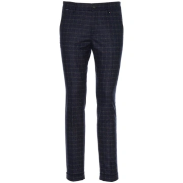 Nero Giardini Pantalone Quadri Uomo A970573U