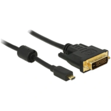 Delock HDMI micro D - DVI(24+1) St/St 2.00m ( DE 8