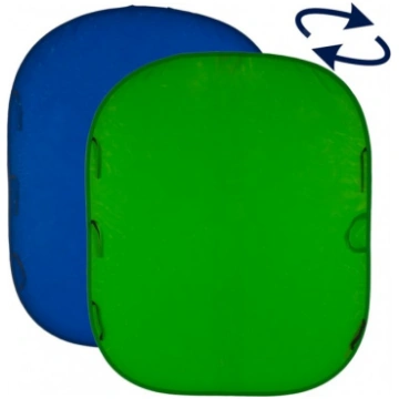 Manfrotto Chroma Key 1.8 x 2.1M Green Screen Blue 