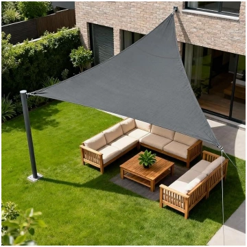 HENG FENG Triangular Awning 2 x 2 x 2 m, 95% UV Pr