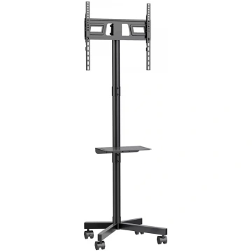 Maclean MC-949 Mobile TV Stand Trolley on Casters 