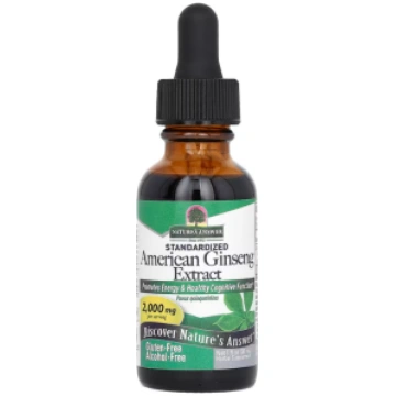American Ginseng Extract 2000 mg Nature"s Answer 3