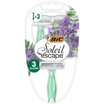 BIC Soleil Escape sieviešu skuvekļi 3 asmeņi - lav