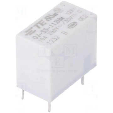 Relay: electromagnetic | SPST-NO | Ucoil: 12VDC | 