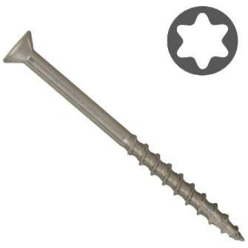 Easy-Fix Skrūve terašu dēļiem, nerūsējošā tērauda,