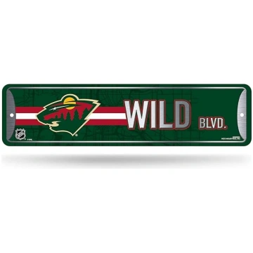 Rico Industries NHL Colorado metāla ielu zīme 4" x