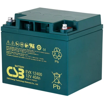 Akumulators 12V 40Ah Pb CSB CSB Battery