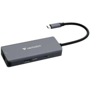 Dokstacija Verbatim USB-C Essentials Multiport Hub
