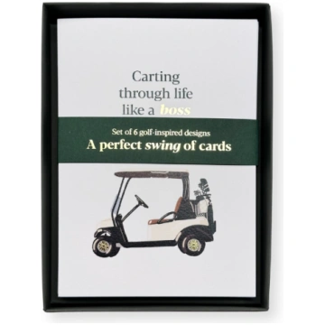 Kartīšu komplekts A perfect swing of cards, Golf M