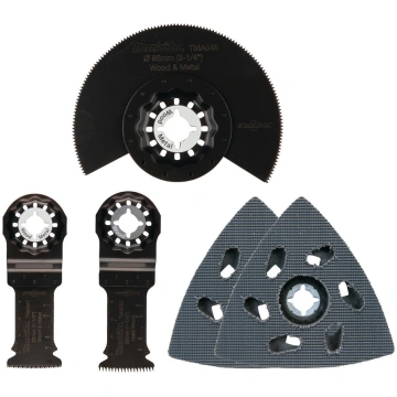 Asmeņu komplekts galdniekiem MULTITOOL 5gab. B-675
