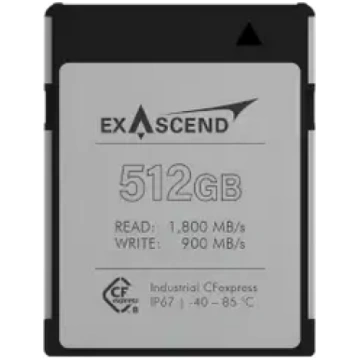 Exascend Industrial Cfexpress CFB300 PCIe Gen3 256