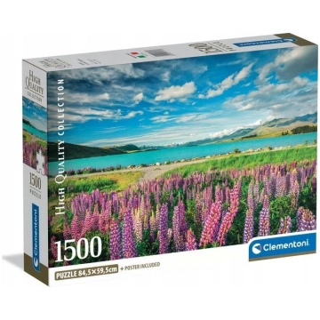 Clementoni Puzzle Compact Lupins At Lake 1500 (317