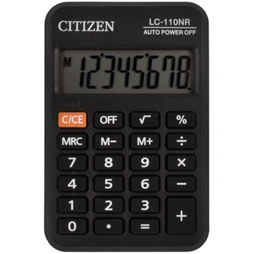 Kalkulators rakstāmgalda Citizen LC-110NR, melna k