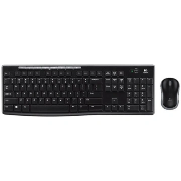 LOGITECH MK270 Wireless Combo - BLACK - NORDIC 920